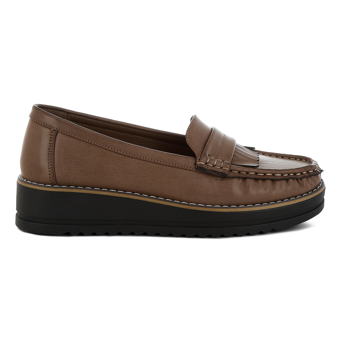 fringed nubuck loafers#color_taupe