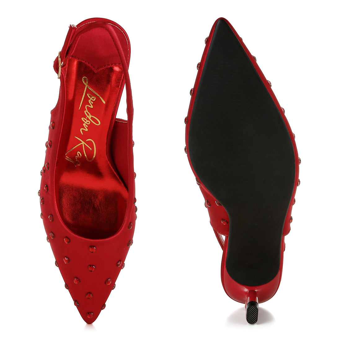 heart-shaped rhinestone studded slingbacks#color_burgundy