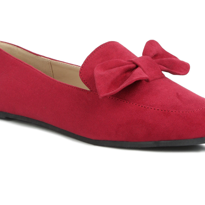 Remee Front Bow Loafers