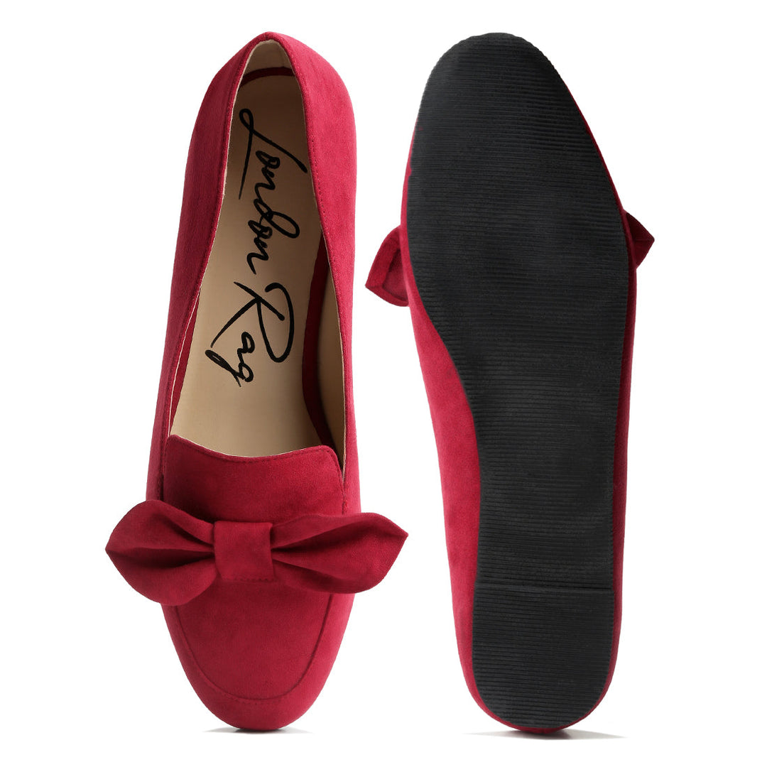 Remee Front Bow Loafers