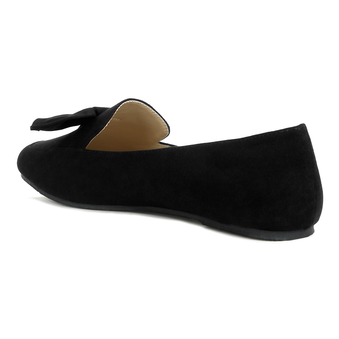 Black Casual Loafer with Bow