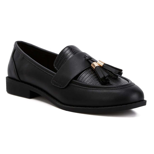 tassels detail loafers#color_black