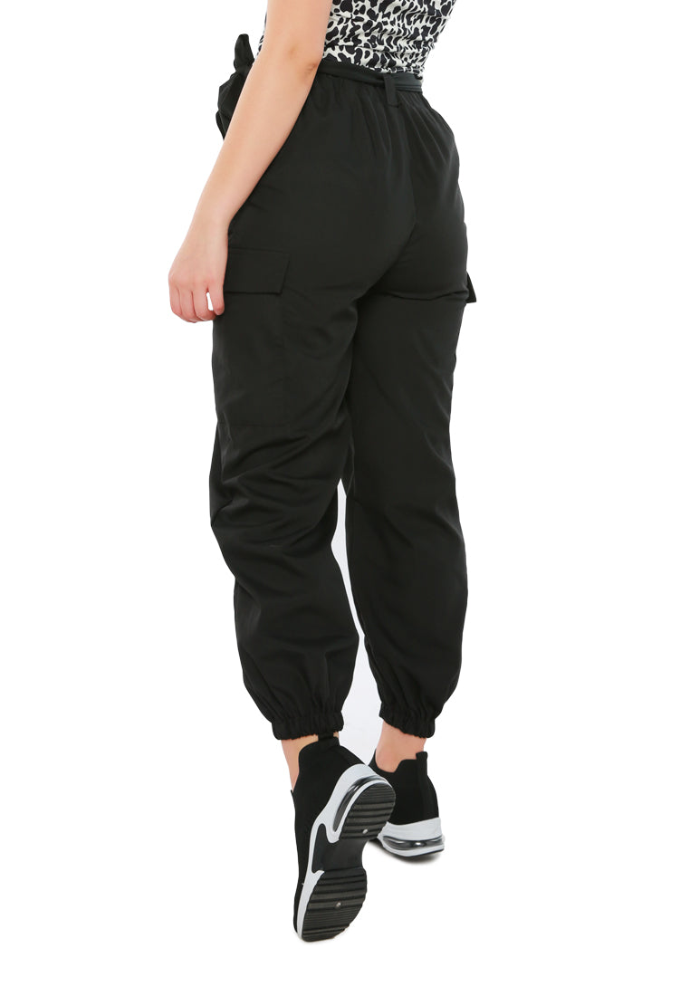 Style up Cargo Pant in Black