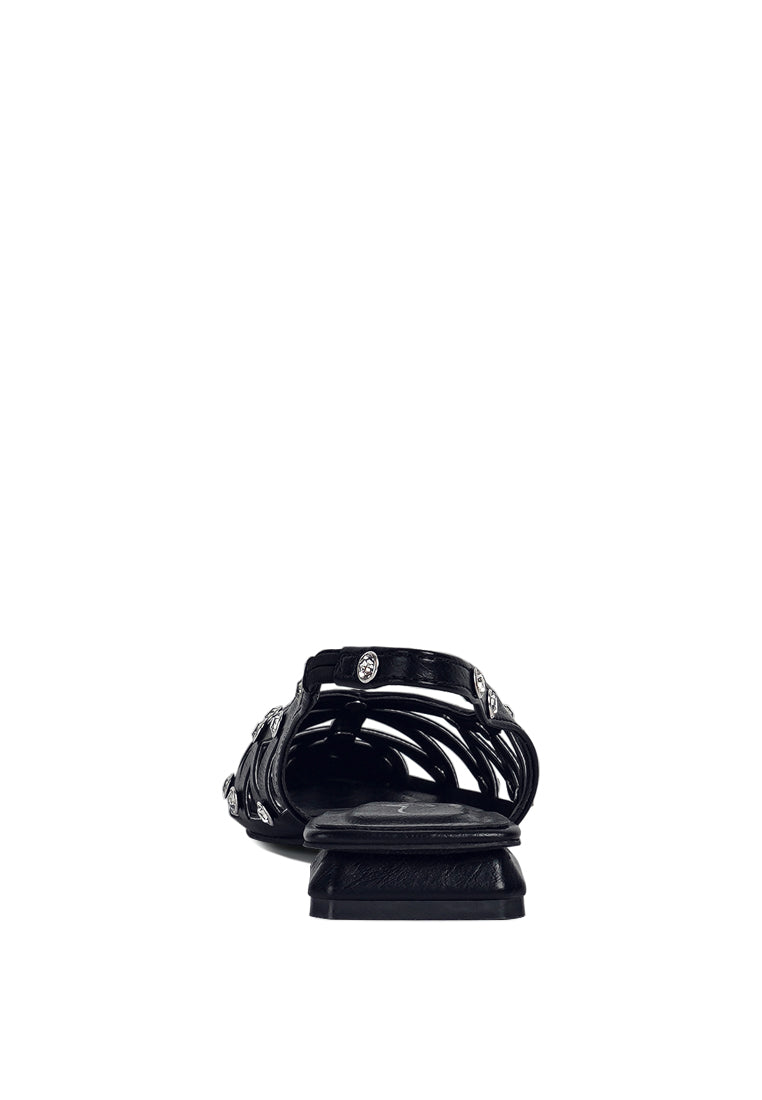 Women Diamante Embellished Slingback Sandals