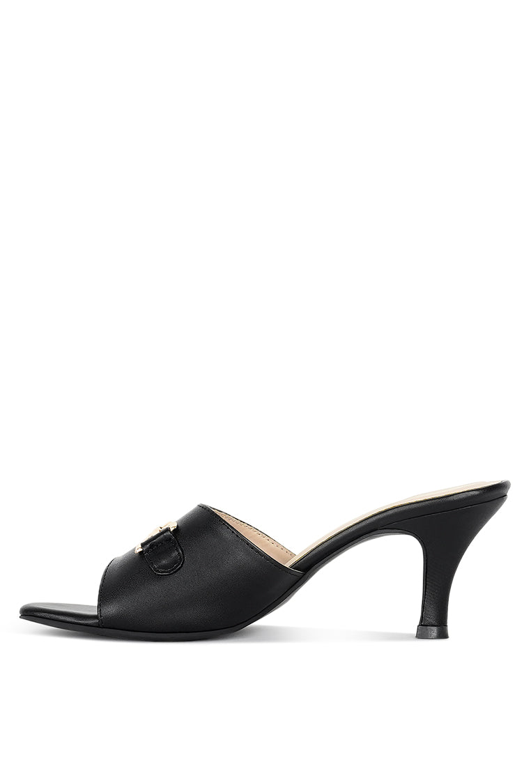 Women Horsebit Detail Heels