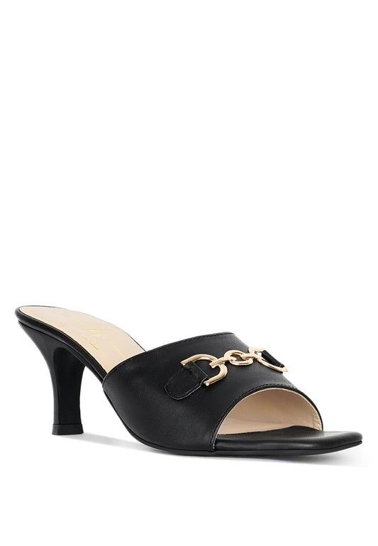 Women Horsebit Detail Heels