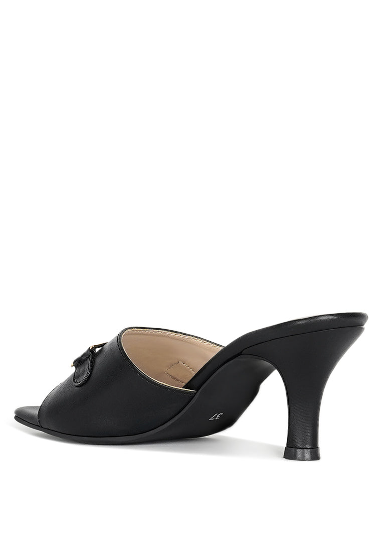 Women Horsebit Detail Heels