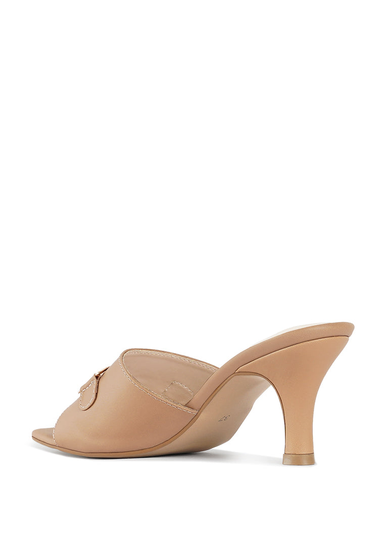 Women Horsebit Detail Heels