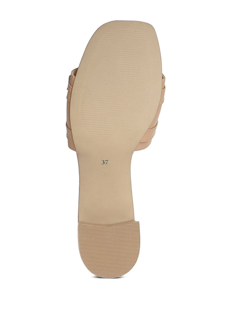 Women Double Buckle Strap Heels