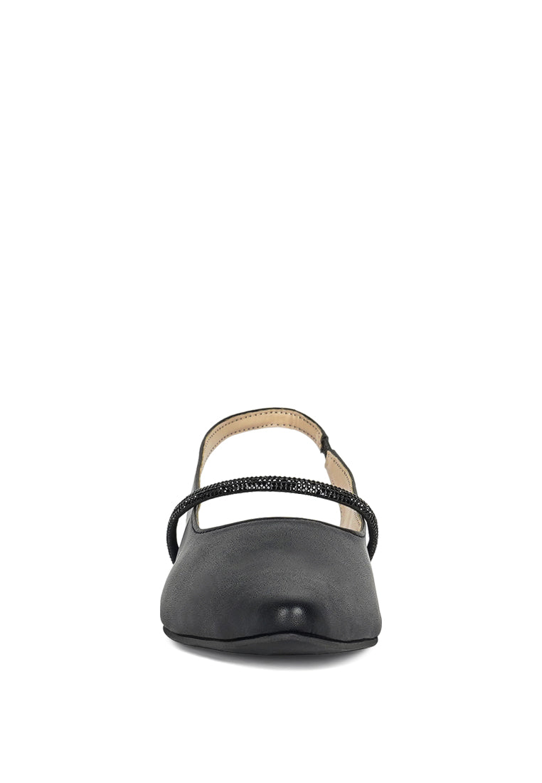 Women Pointed Toe Slingback Sandals