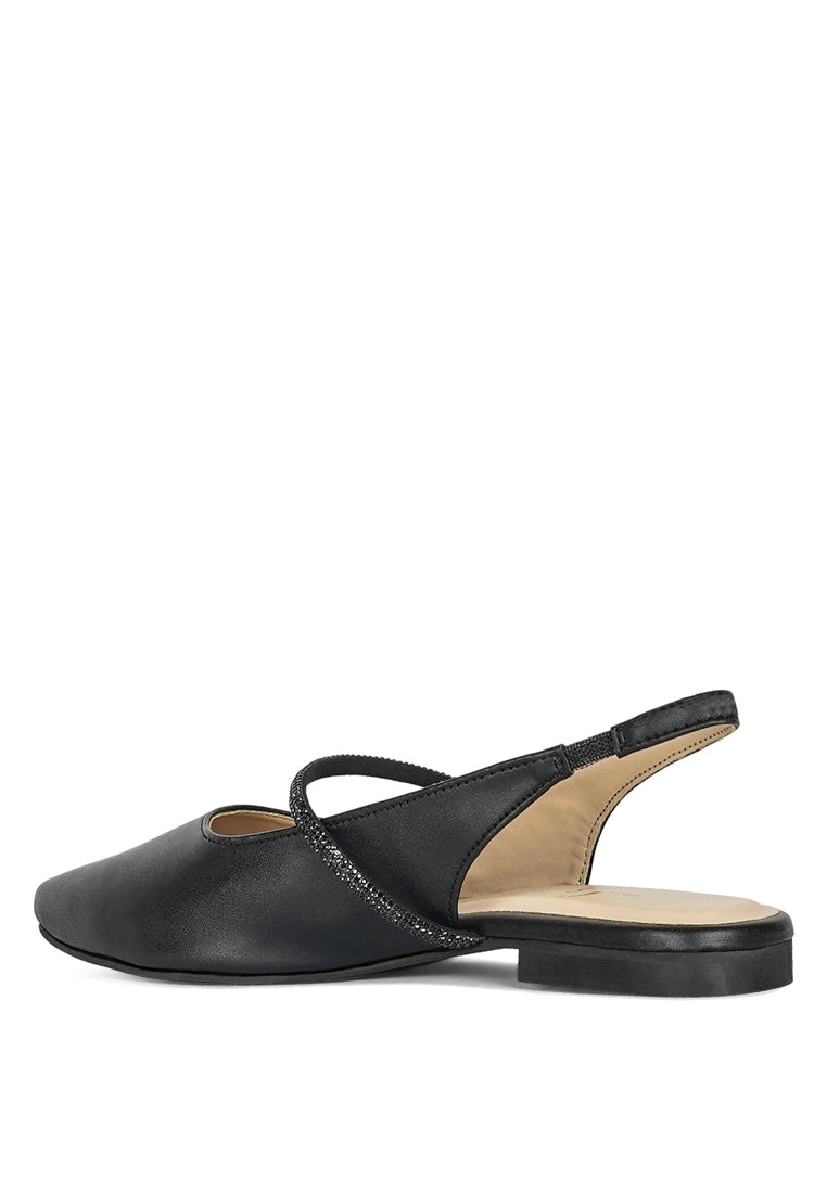 Women Pointed Toe Slingback Sandals