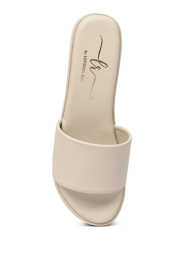 Women Classic Faux Leather Wedges