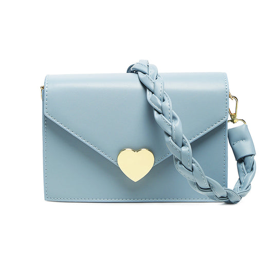 Blue Envelope Sling Bag - One Size