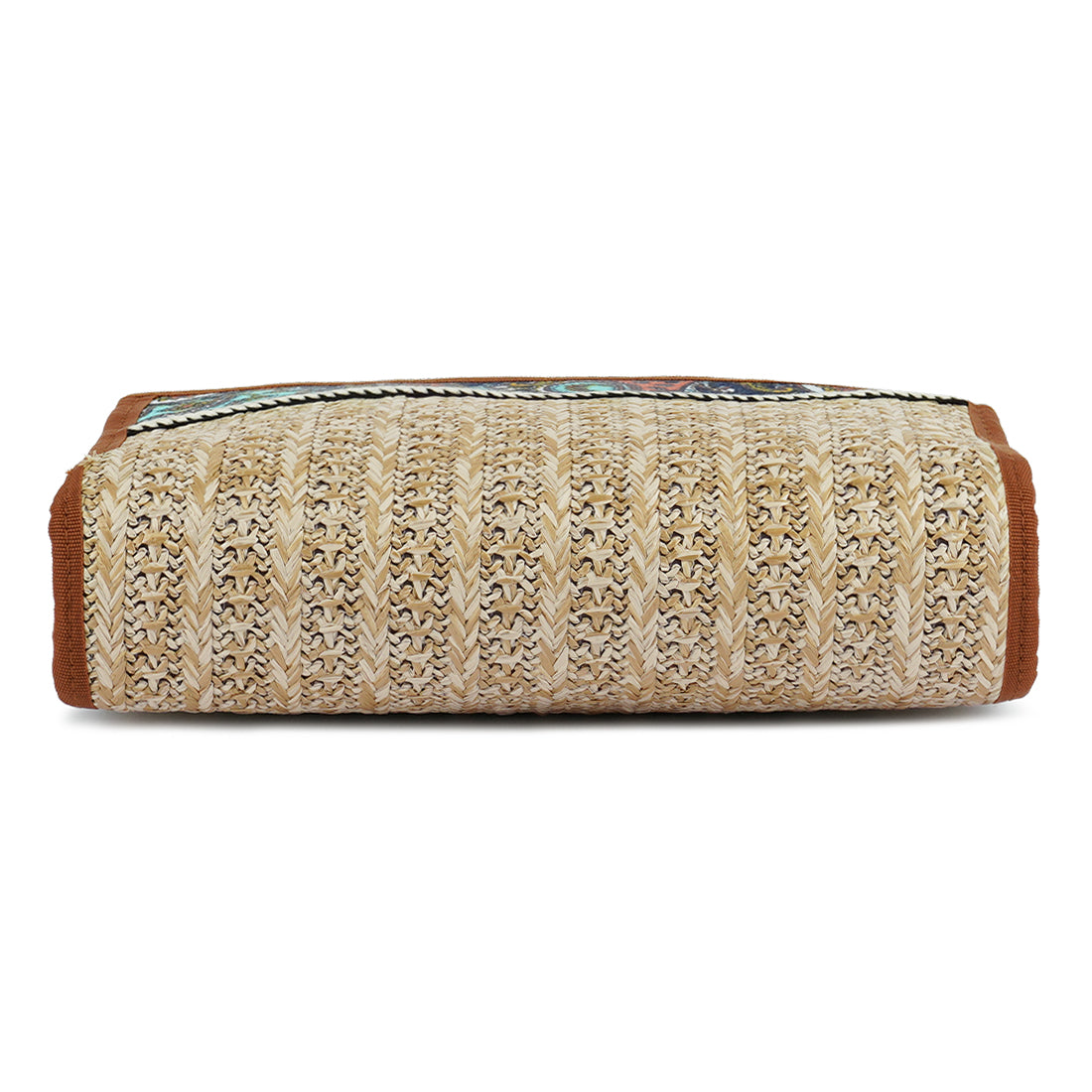 straw painted handbag#color_beige