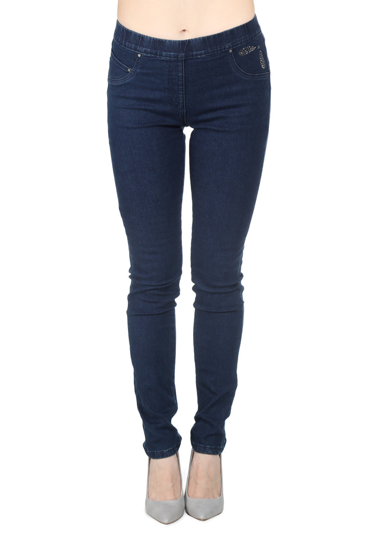 Blue Denim Jeans - Blue