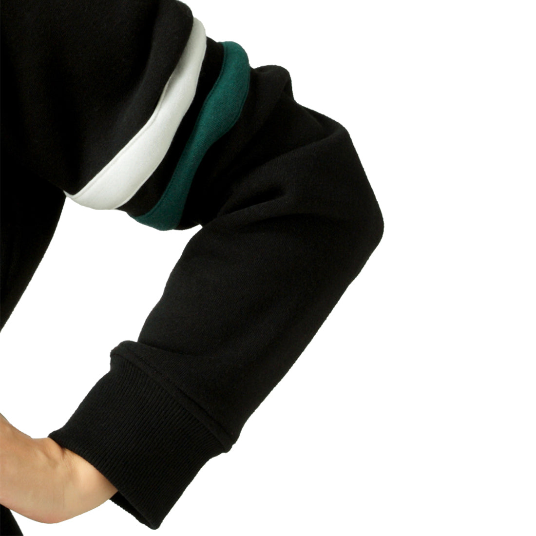 Black Crew Neck Sweatshirt