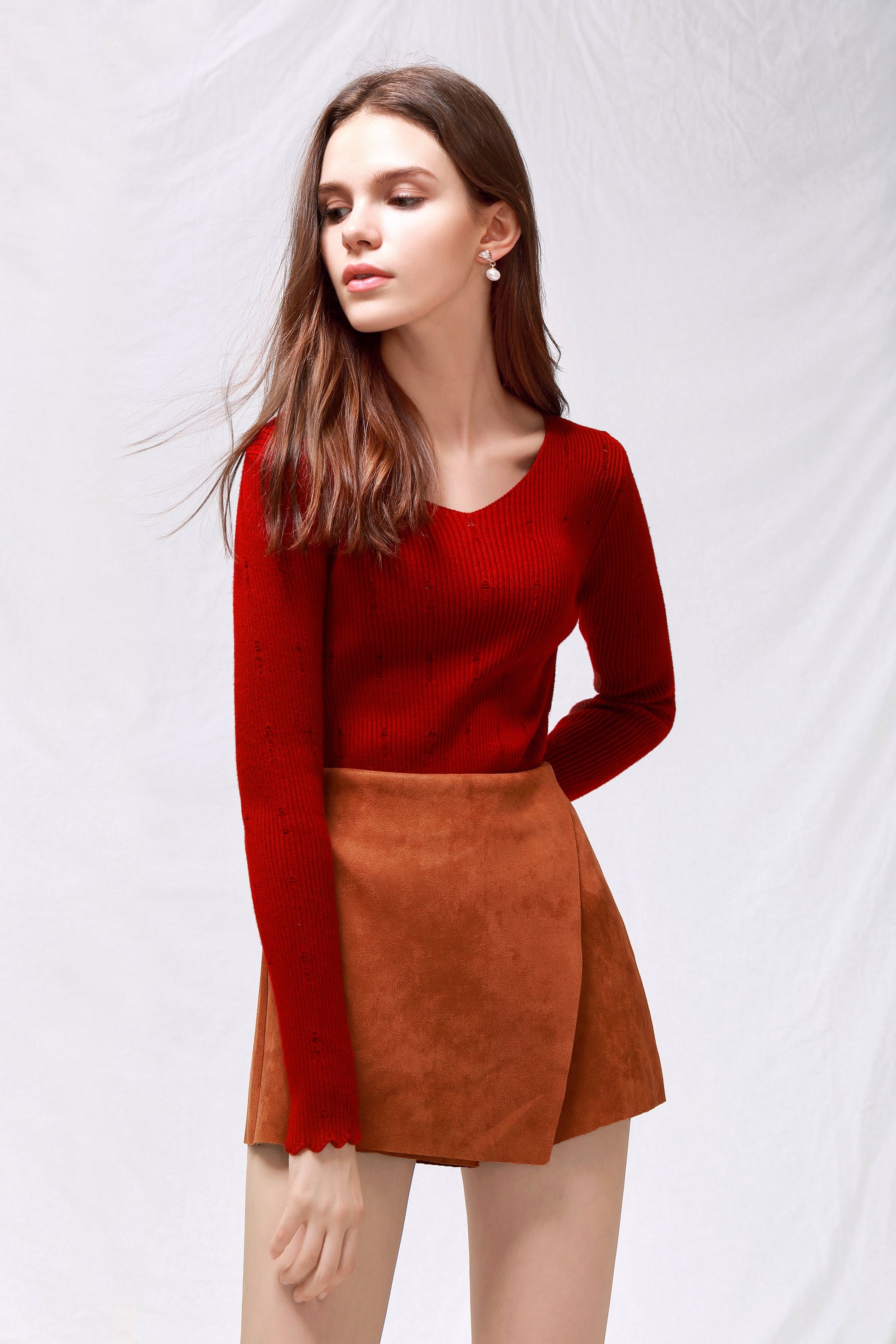 Camel Shorts - Brown