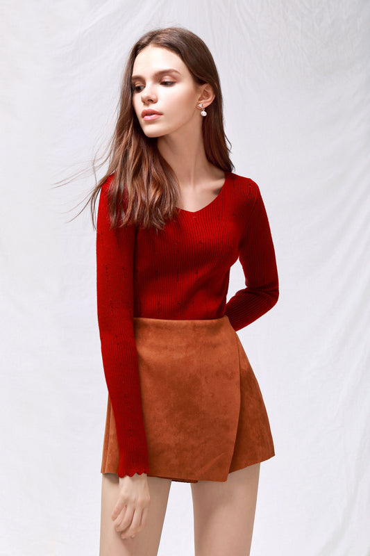 Camel Shorts - Brown