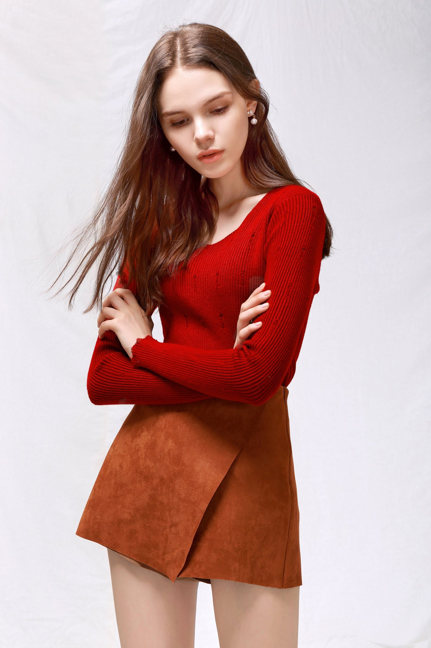 Camel Shorts - Brown