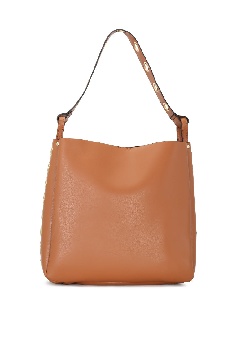 Tan Tote Bag