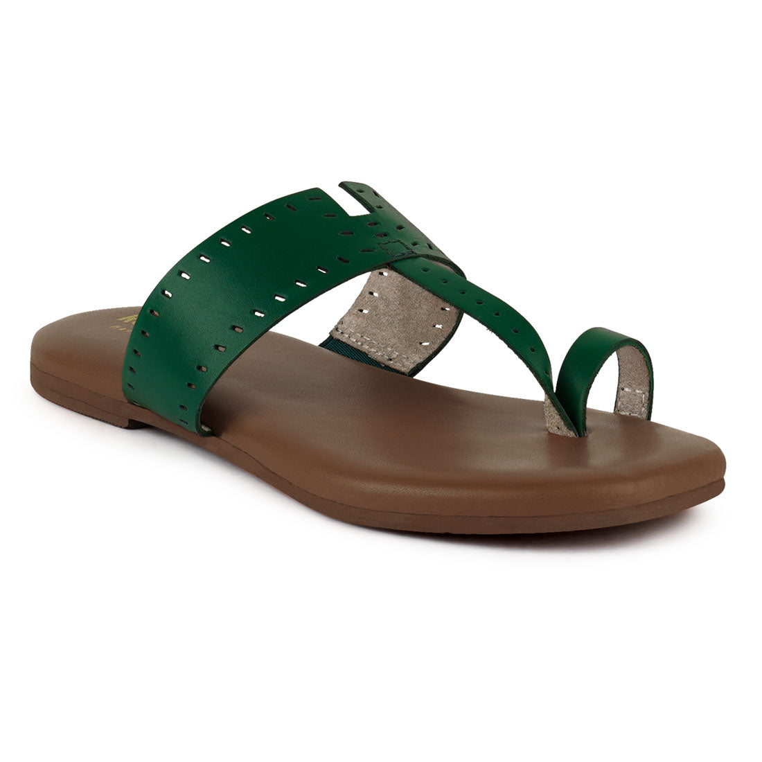 mila toe ring thong slip ons#color_green