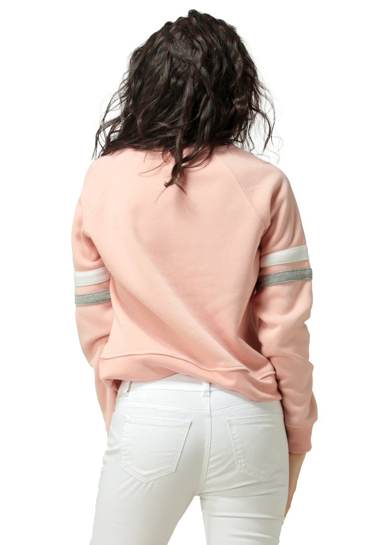 Blush Crew Neck Sweatshirt - Blush