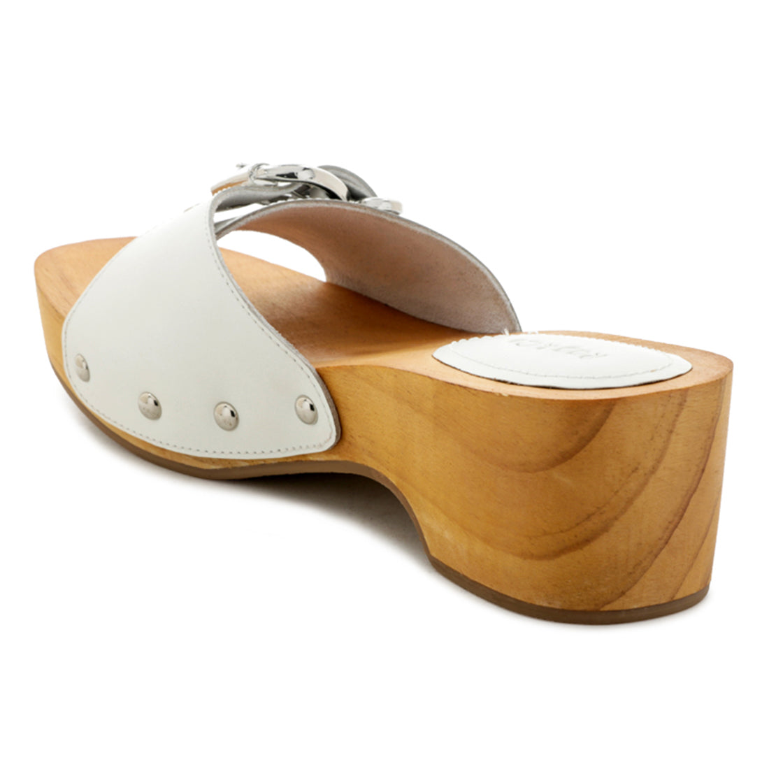 POLLY Clogs in white - White
