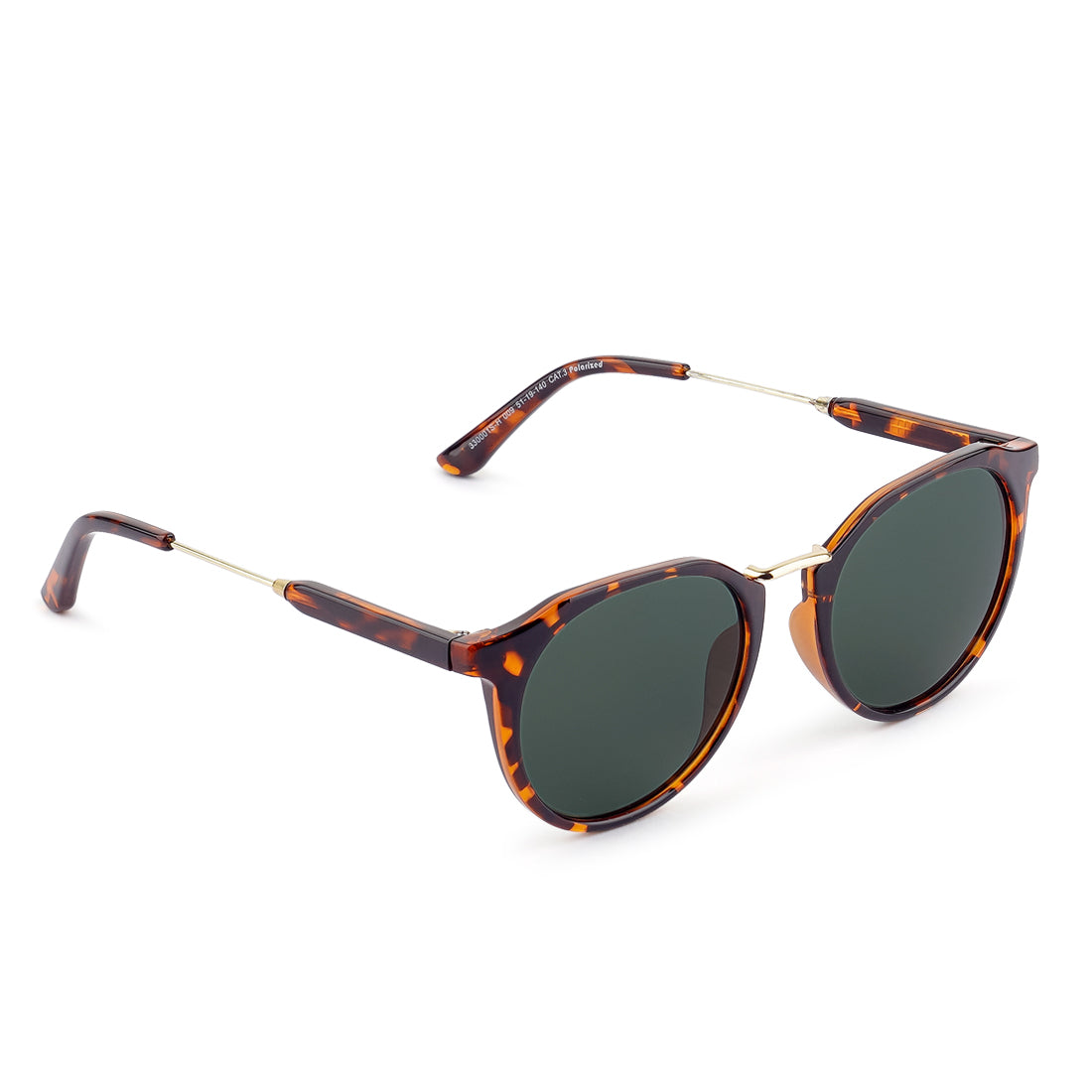 Printed Frame Cateye Sunglasses In Green