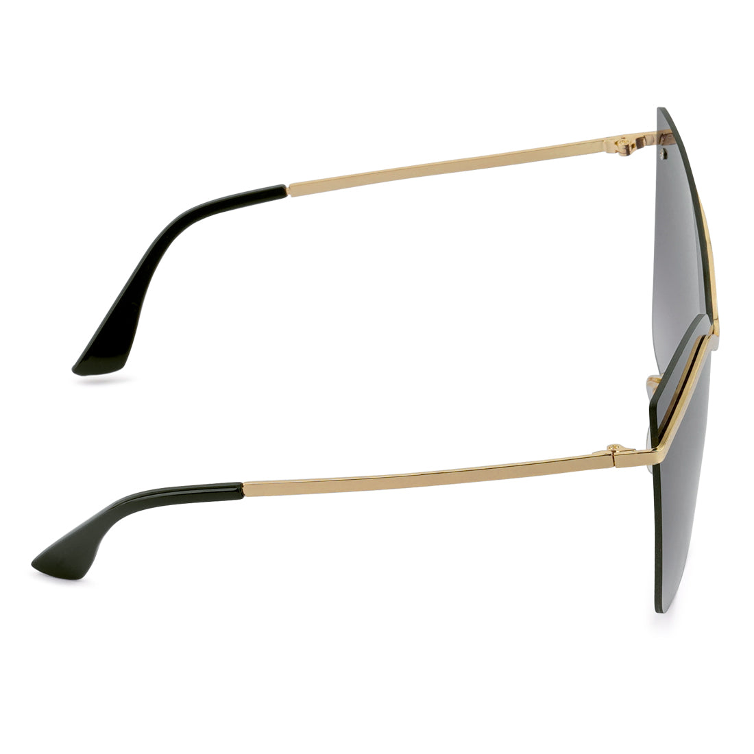 Stylized Rim Cateye Sunglasses In Purple