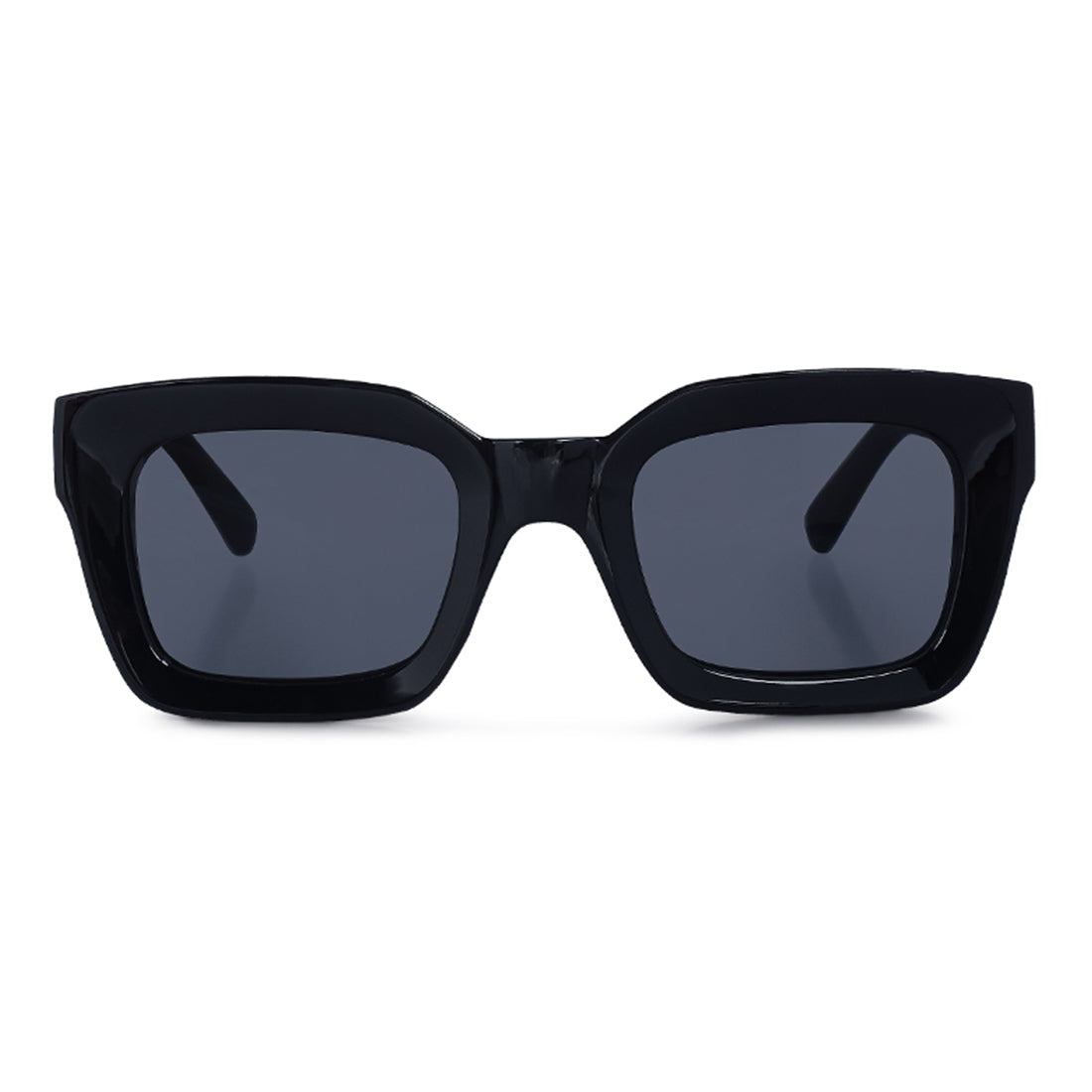 thick frame sunglasses#color_black