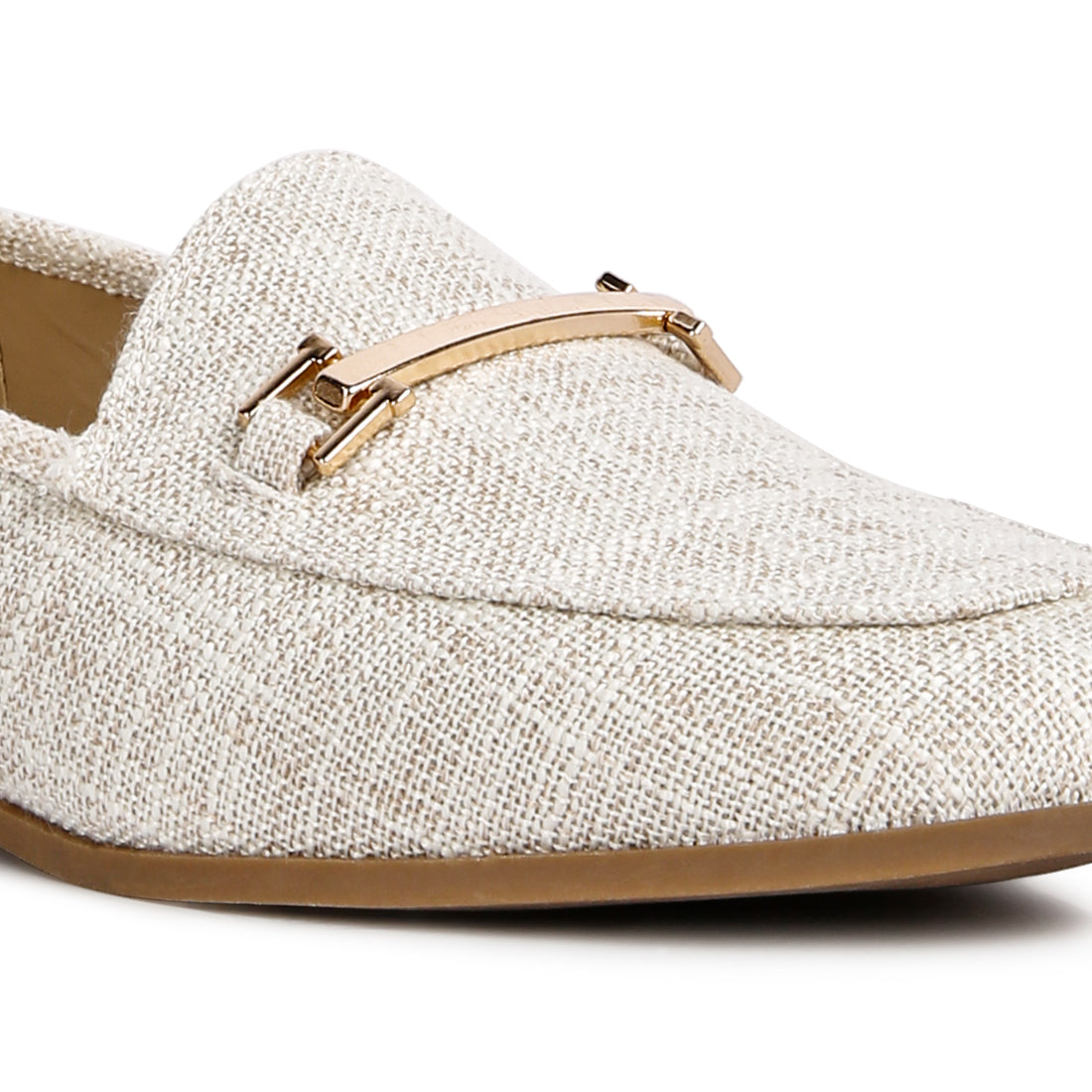 Beige Semi Casual Loafers