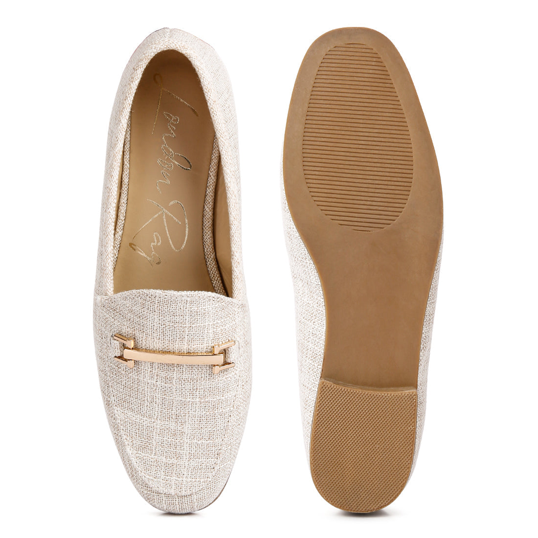 Beige Semi Casual Loafers