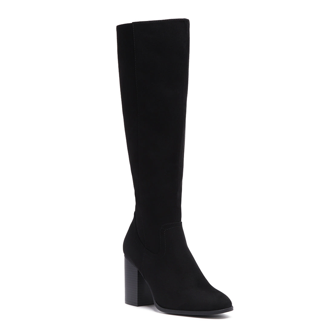 Black Knee High Boot - UK3