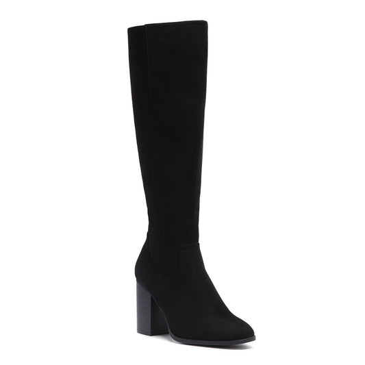 Black Knee High Boot - UK3