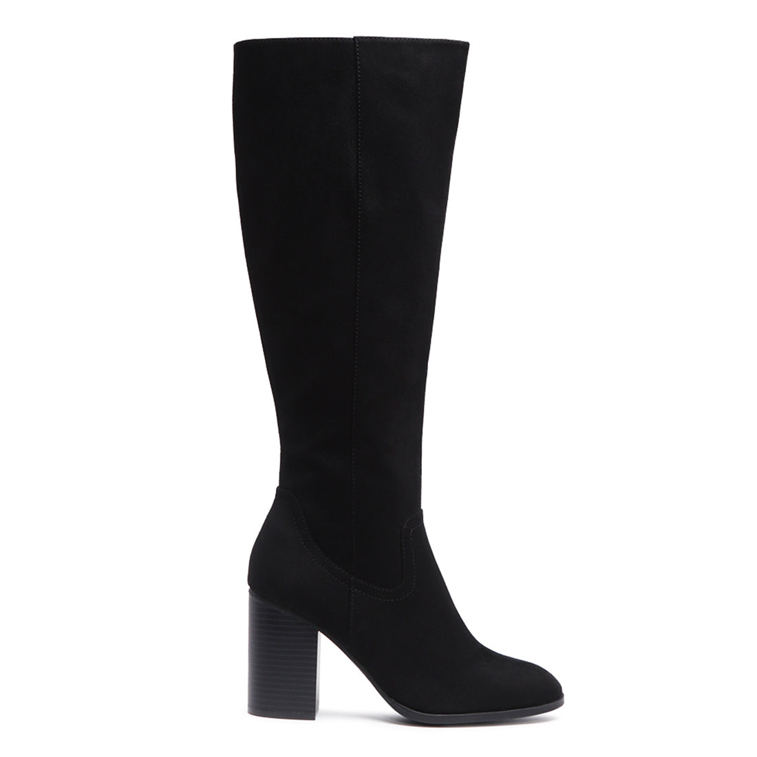 Black Knee High Boot - UK5