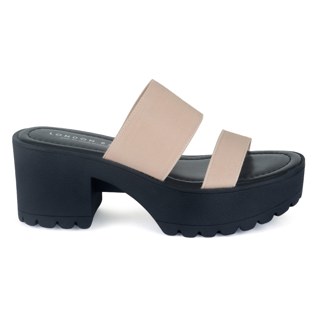 Slip-On Platform Sandal - Blush
