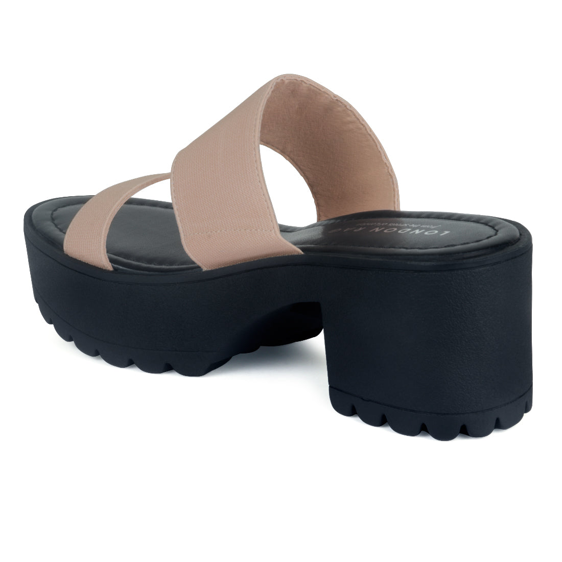 Slip-On Platform Sandal - Blush