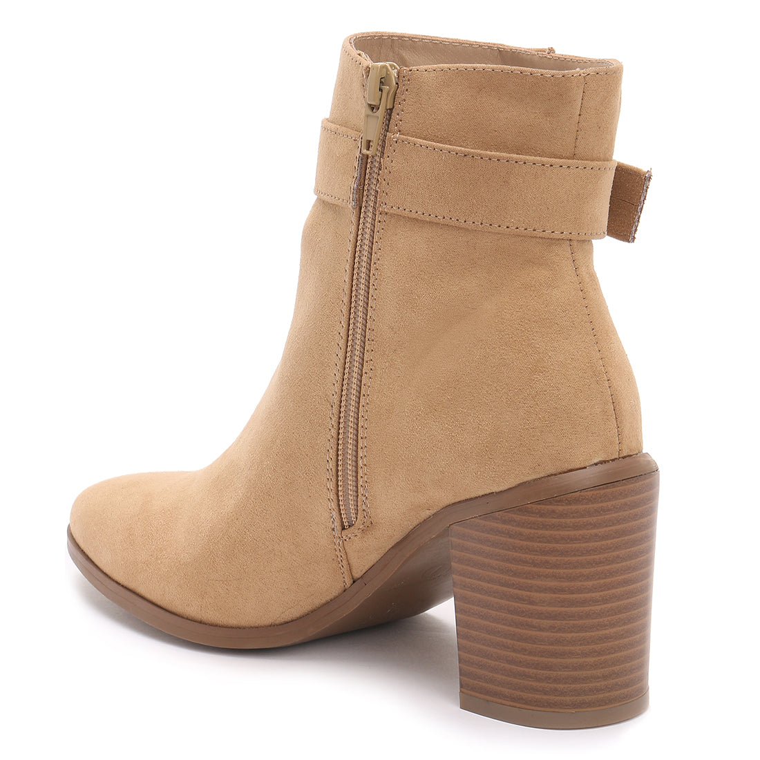 Ankle Boots In Taupe