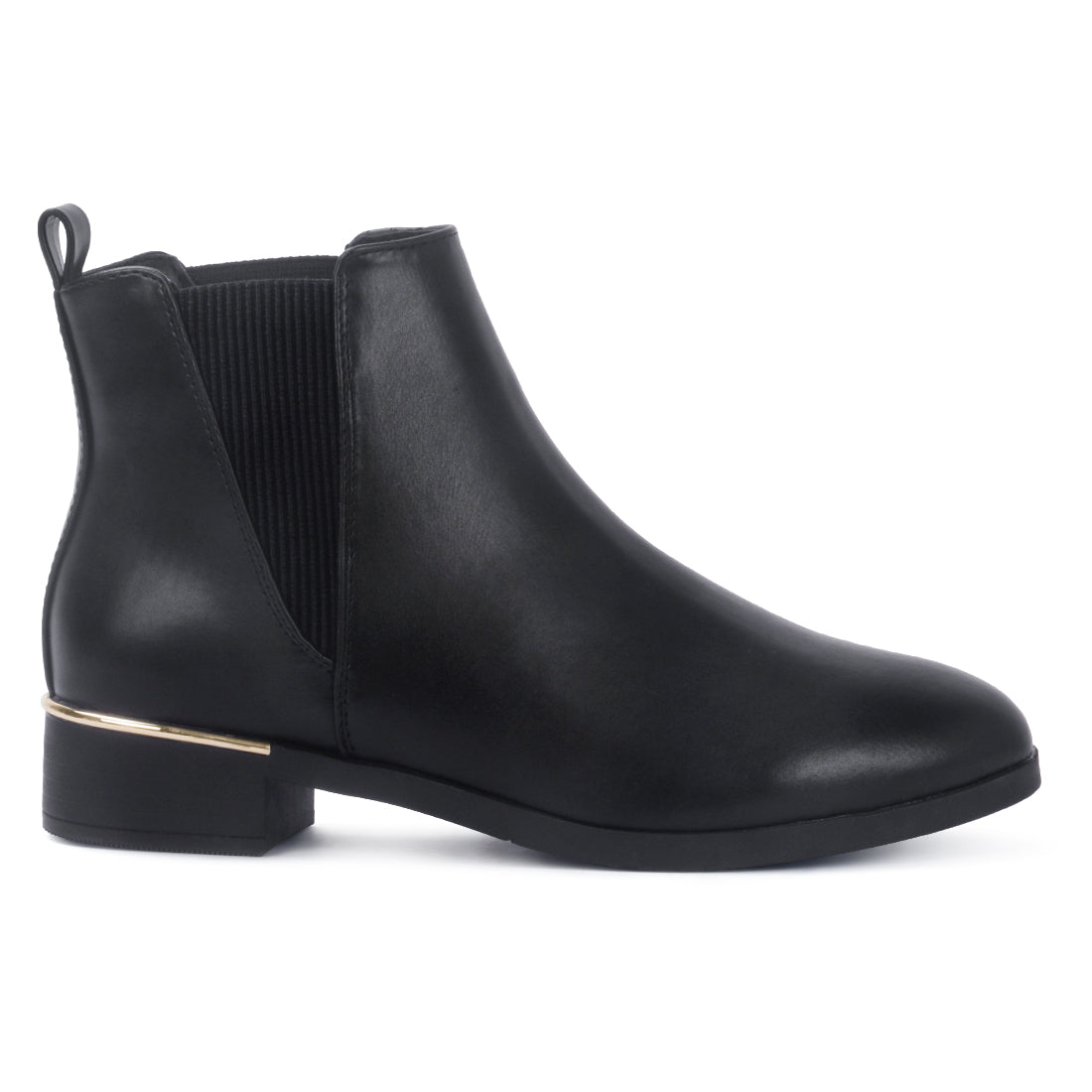 Chelsea Slip-On Ankle Boot - Black