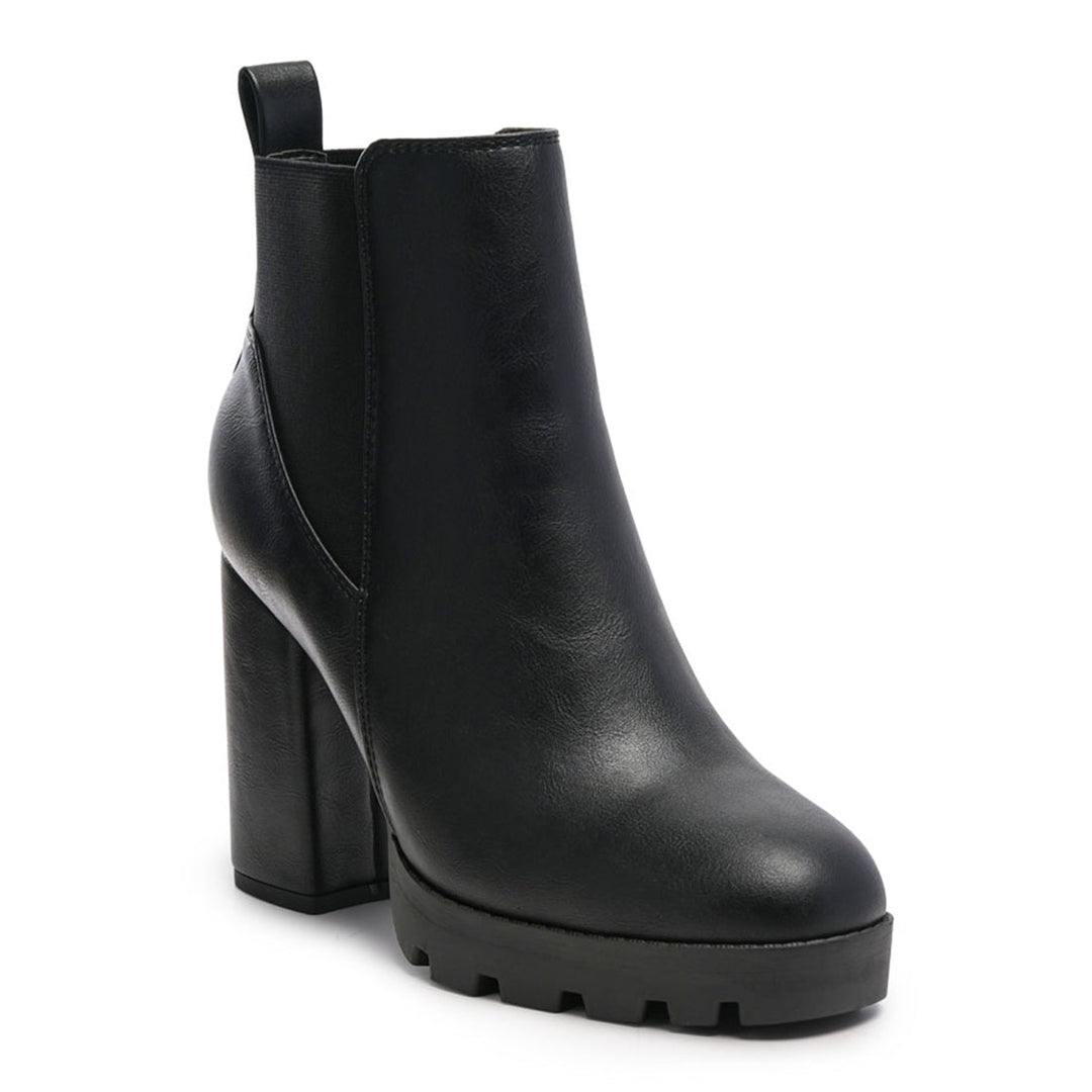 Block Heeled Chelsea Boot - UK3