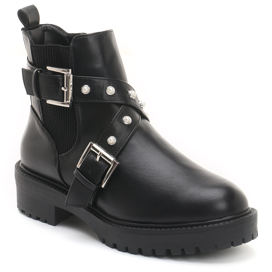 Biker Boots In Black