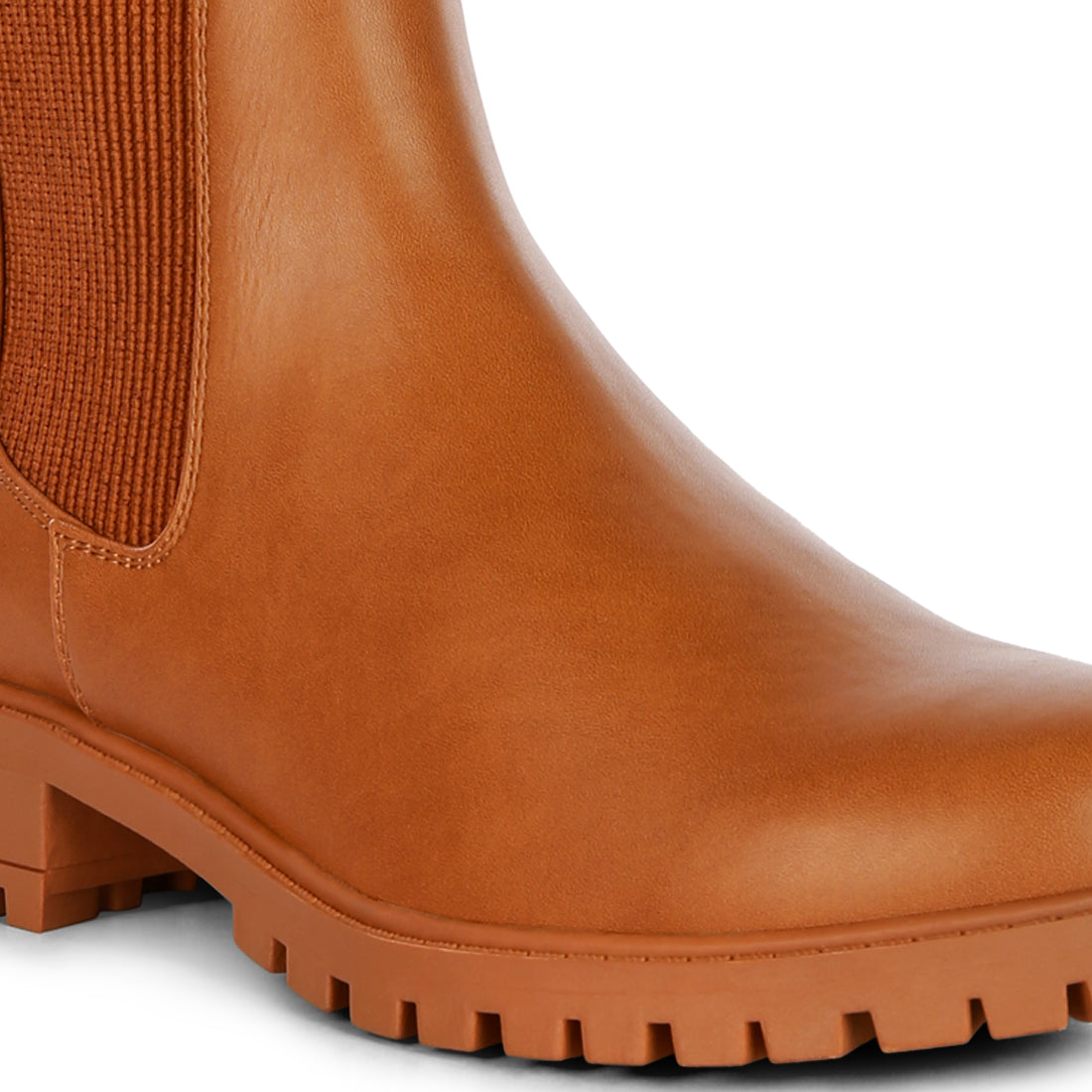 Tan Chelsea Styled Ankle Boot