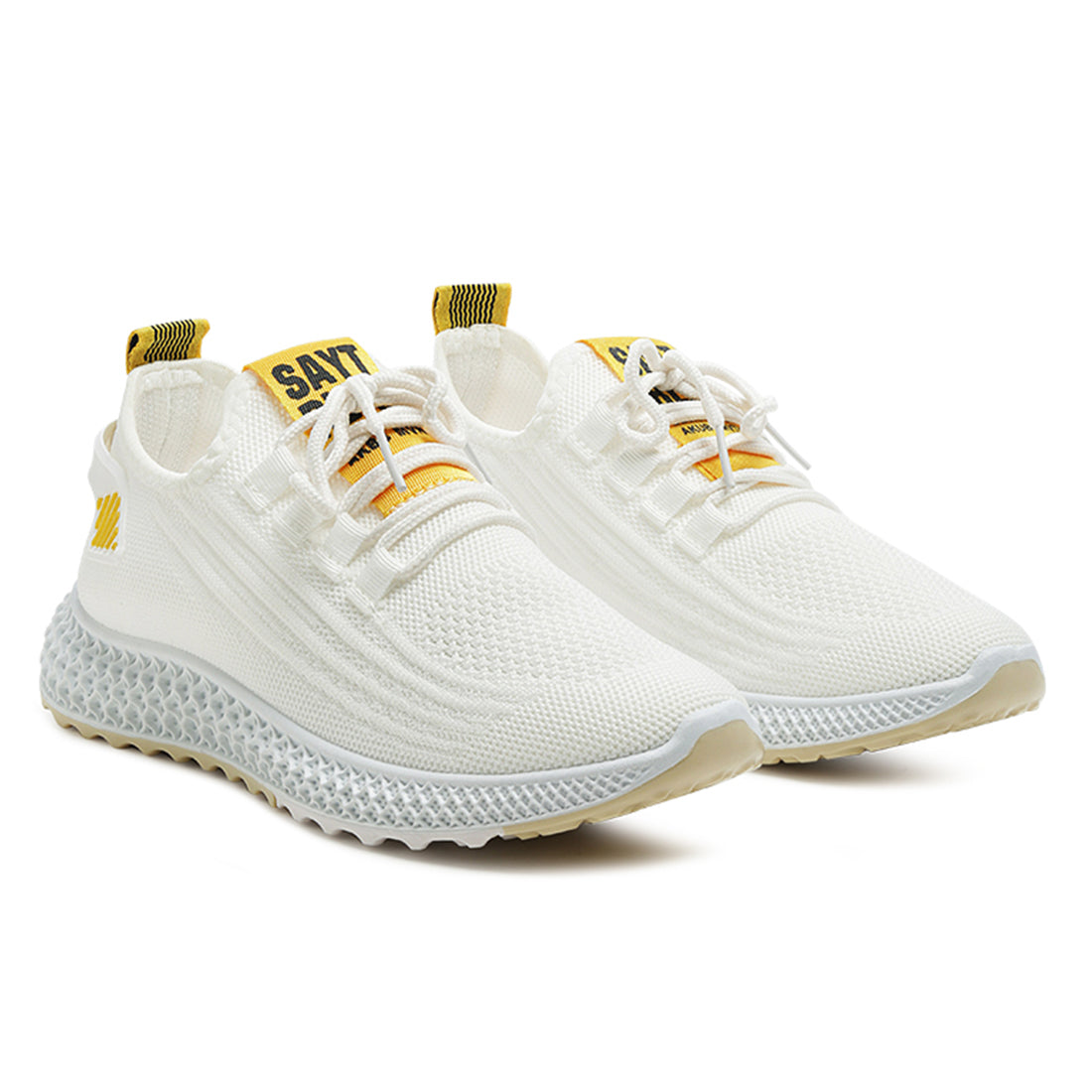 Jump High Active Sneakers in White - White