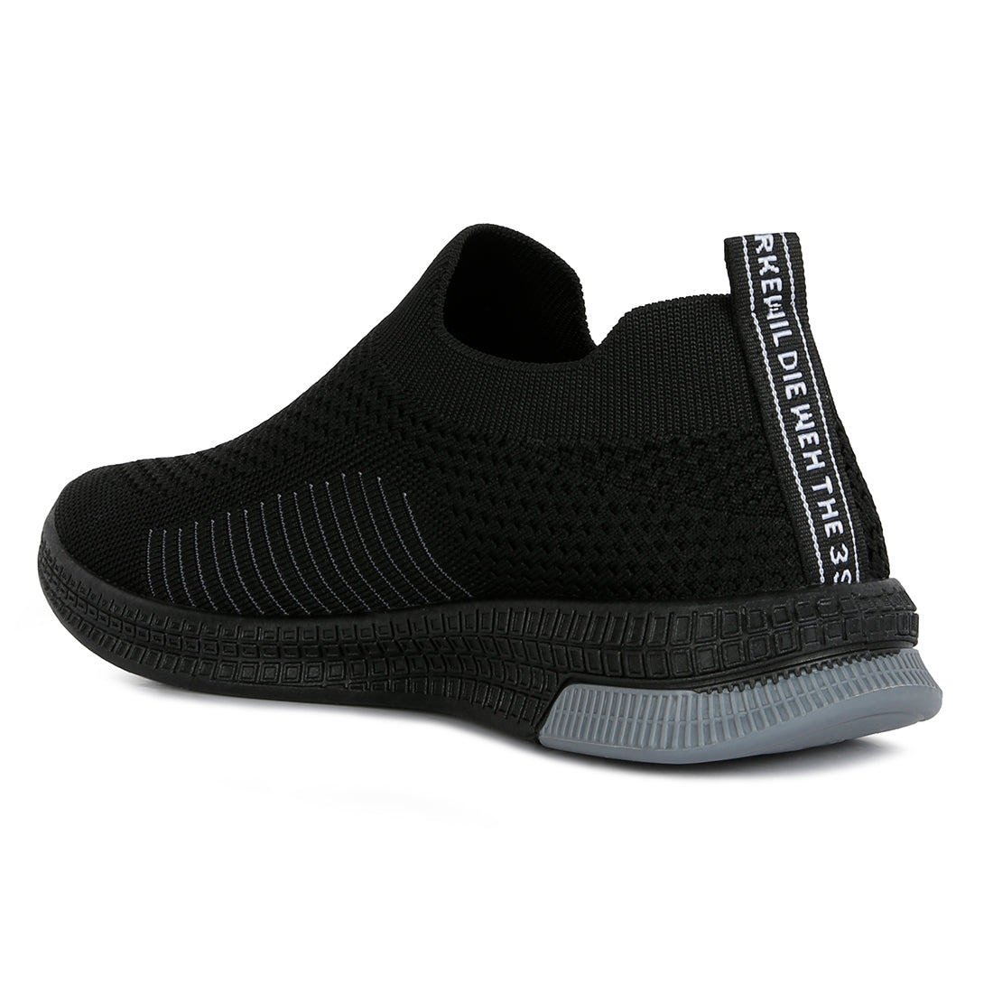 Men's Plumers Knitted Slip On Walking Shoes