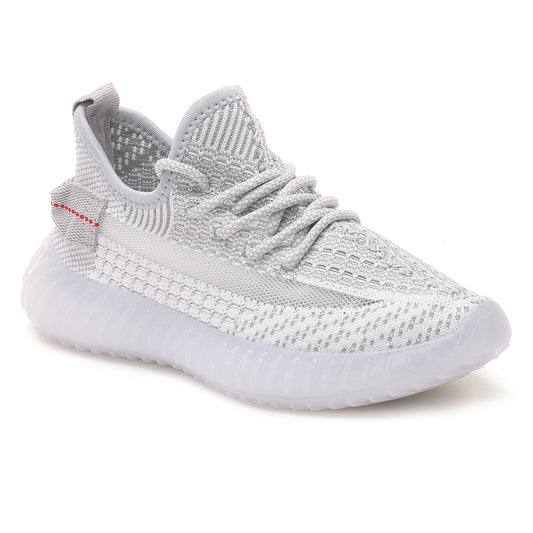 Grey Groovey Chunky Sole Sneakers