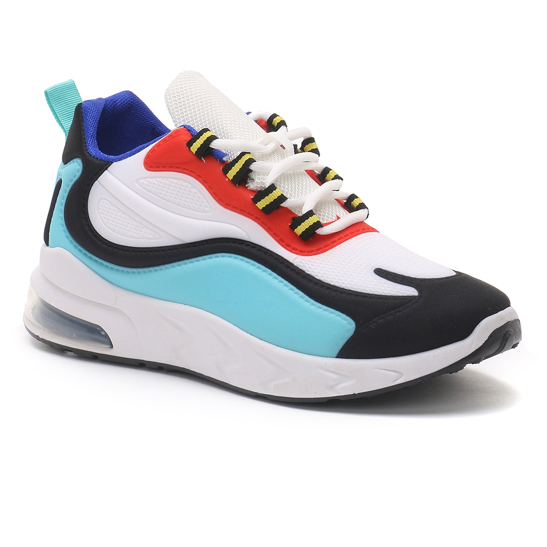 Color Block Air Cushion Running Sneakers in Multicolor
