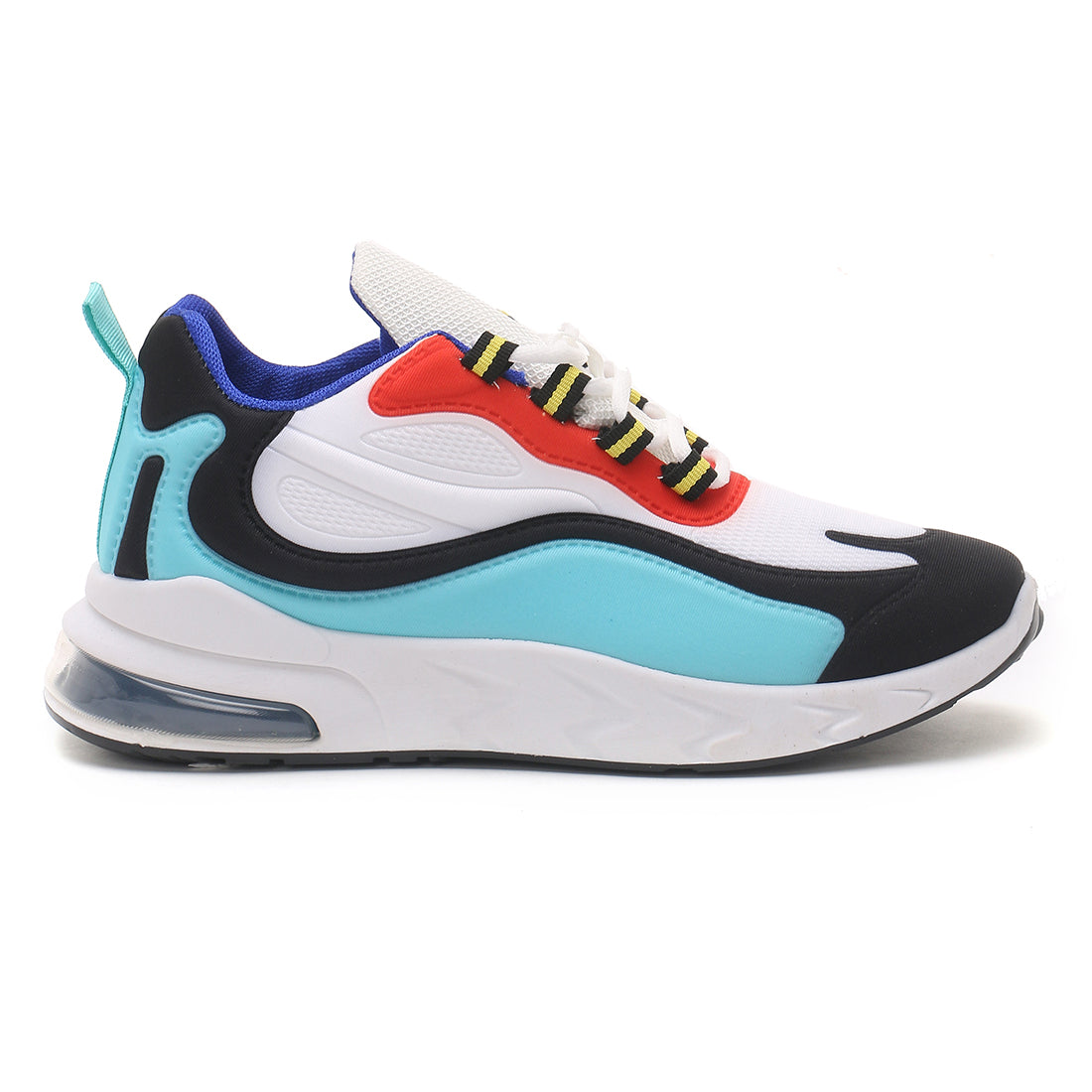 Color Block Air Cushion Running Sneakers in Multicolor