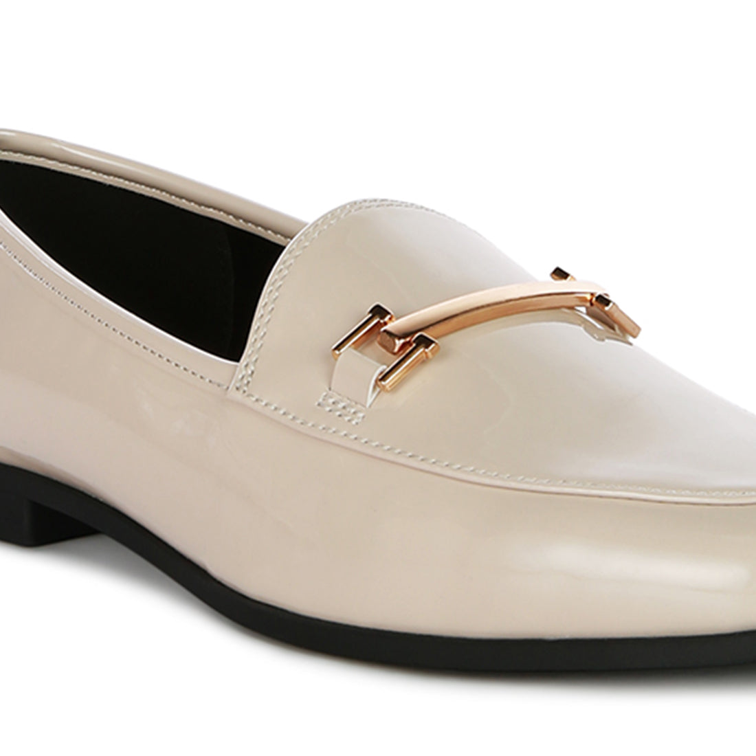 Beige Semi Casual Loafers