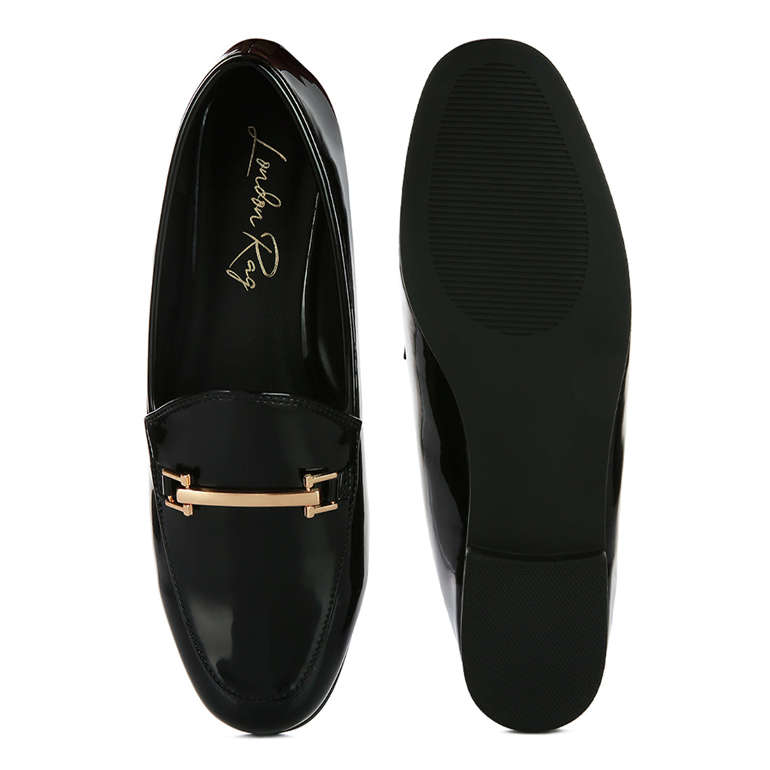 Black Semi Casual Loafers