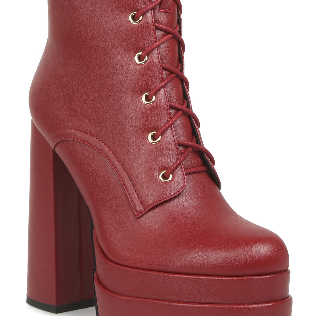 high heeled ankle boots#color_burgundy
